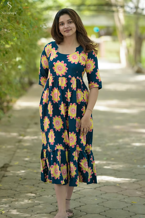 Kiyara Cotton Flex Feeding Maxi