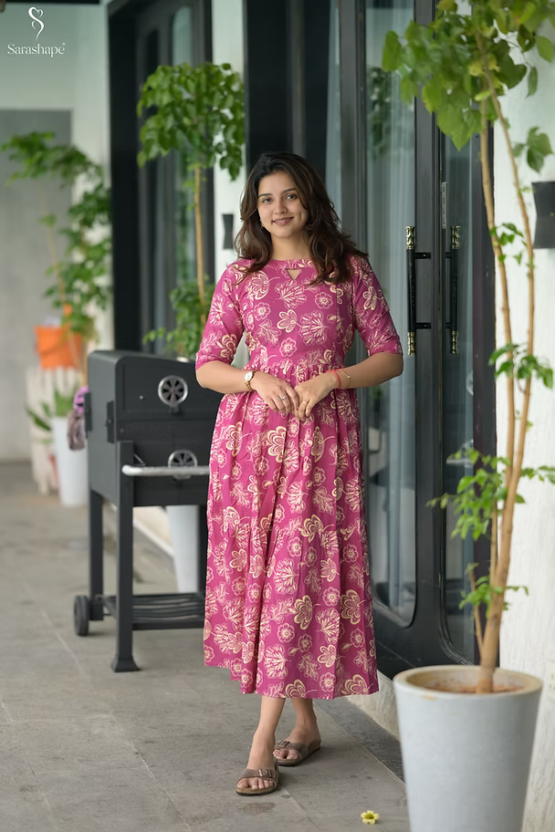 Gayathri Cotton Flex Feeding Maxi