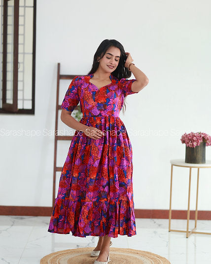 Jeevitha Premium cotton Feeding maxi