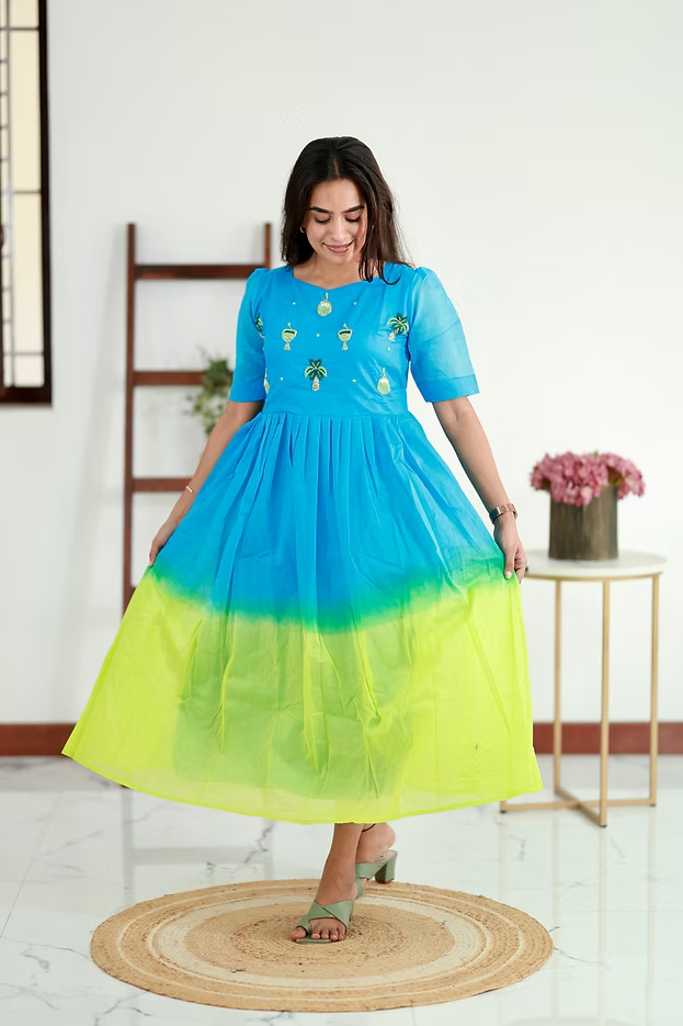 Monisha Mul cotton Non feeding maxi