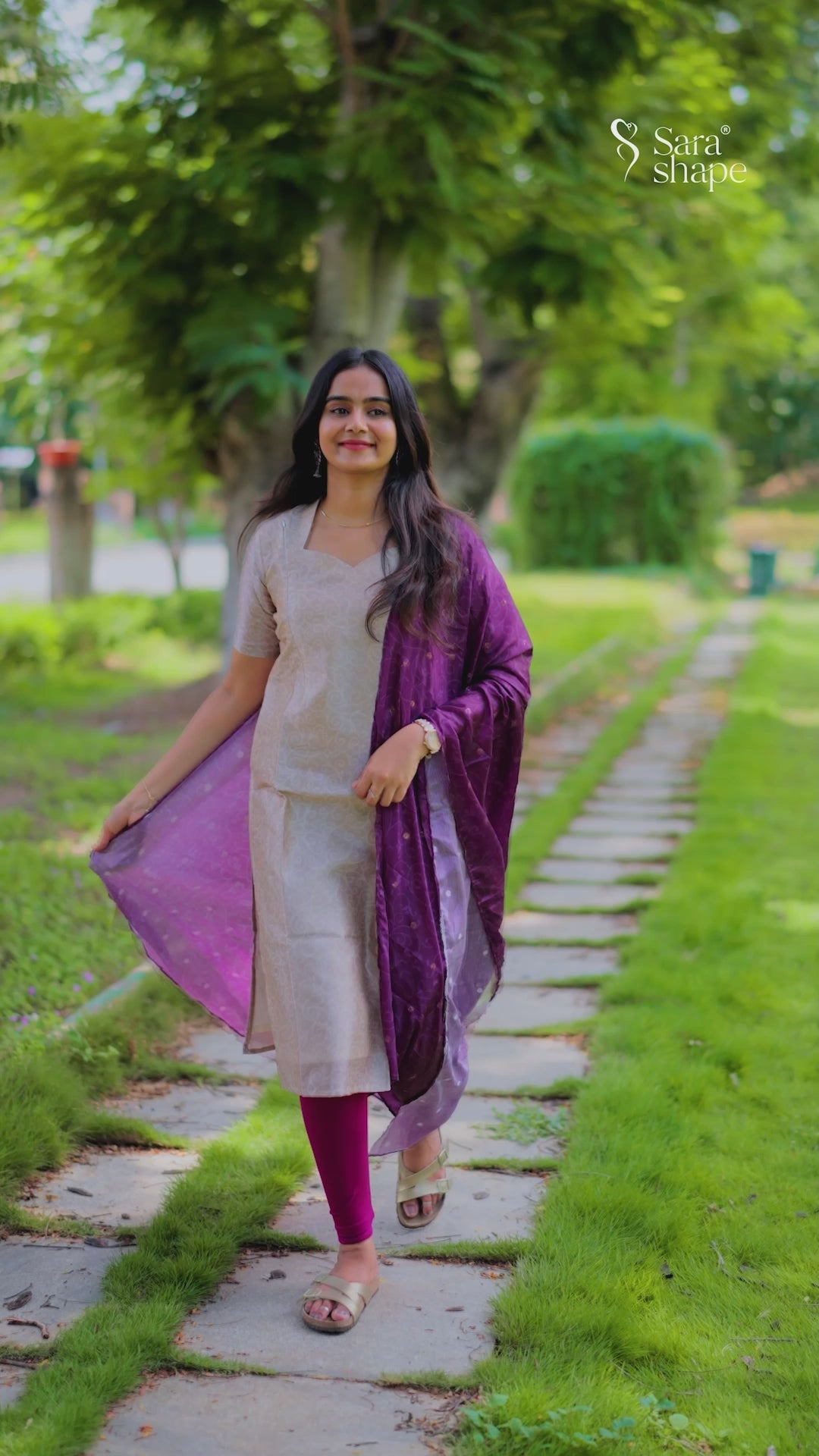Shradha Assam silk Feeding Salwar set