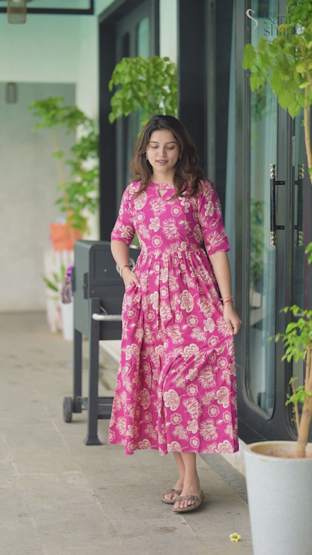 Gayathri Cotton Flex Feeding Maxi